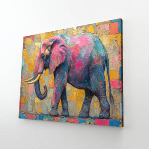 Colurful Elephant Wall Arts | MusaArtGallery™