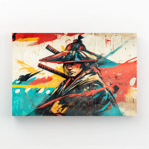 Colurful Samurai Art