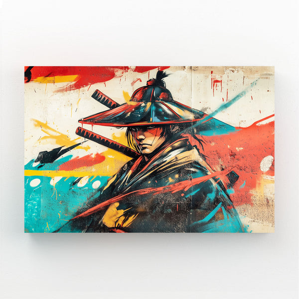 Colurful Samurai Art