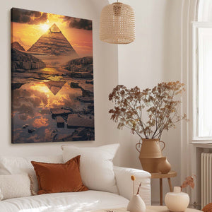 Contemporary Art Sunset | MusaArtGallery™ 