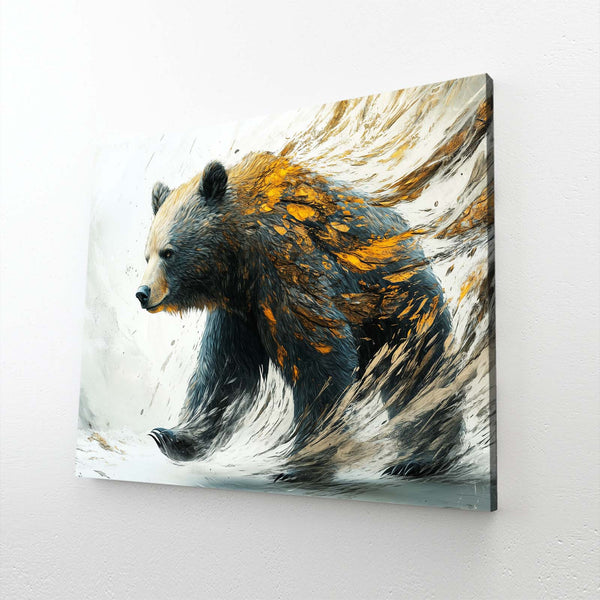 Contemporary Bear Wall Art