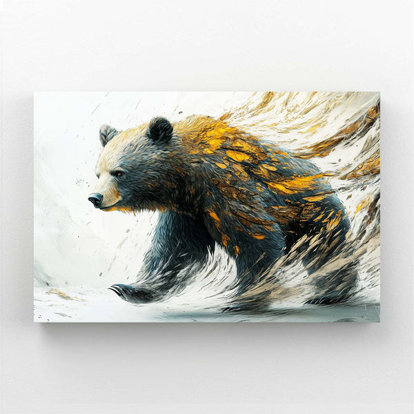 Contemporary Bear Wall Art