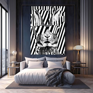 Cool Bunny Wall Art