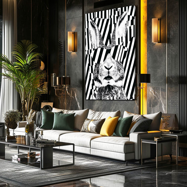 Cool Bunny Wall Art