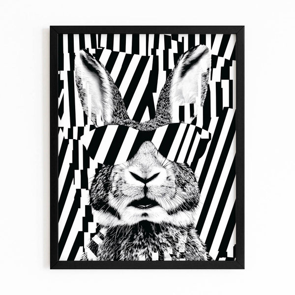 Cool Bunny Wall Art