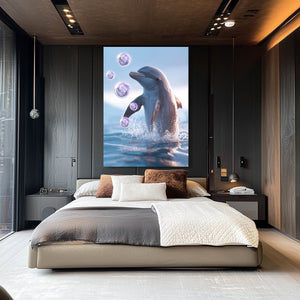 Cool Dolphin Wall Art