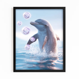 Cool Dolphin Wall Art
