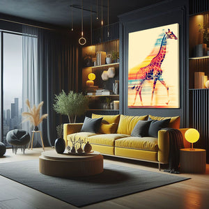 Cool Giraffe Artwork