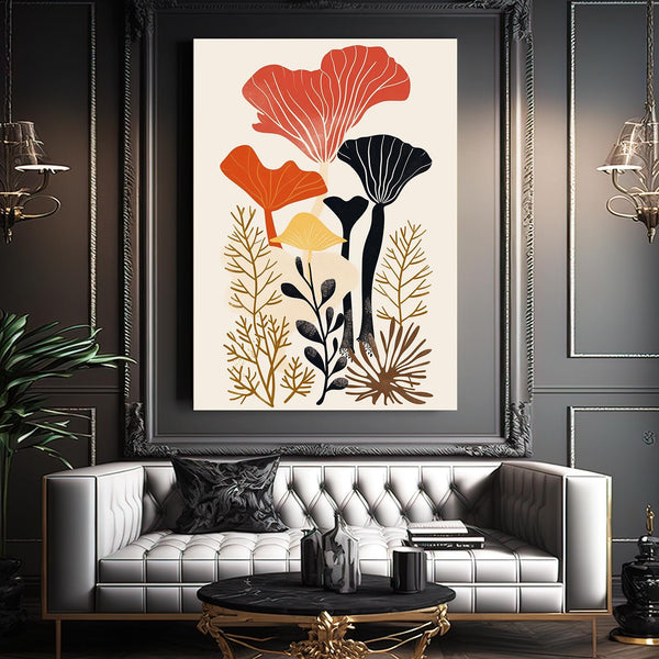 Cool Mushroom Wall Art | MusaArtGallery™