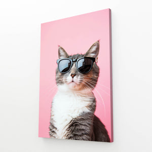 Cool Shades Cat Art | MusaArtGallery™