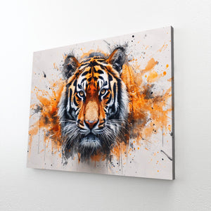 Cool Tiger Art Canvas | MusaArtGallery™