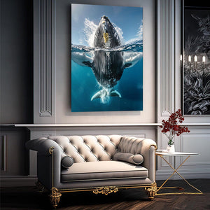 Cool Wale Wall Art | MusaArtGallery™ 