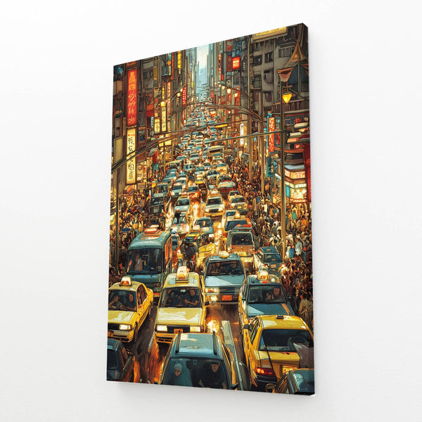 Cool Wall Art City Rush | MusaArtGallery™