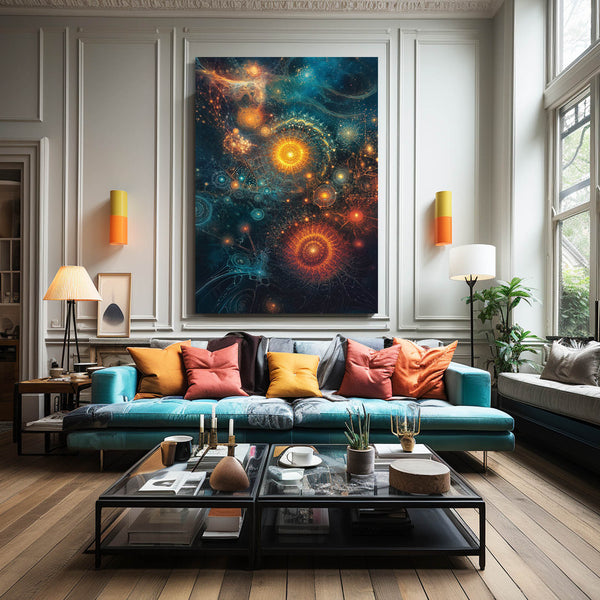 Cool Wall Art Cosmic Fractals | MusaArtGallery™