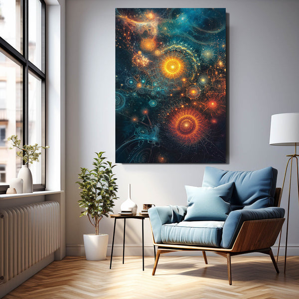 Cool Wall Art Cosmic Fractals | MusaArtGallery™