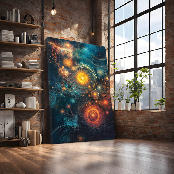 Cool Wall Art Cosmic Fractals | MusaArtGallery™