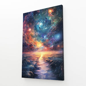 Cool Wall Art Cosmic Horizon | MusaArtGallery™