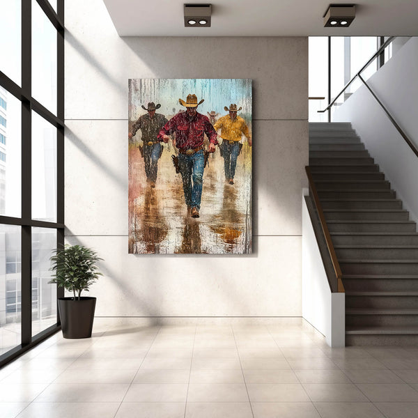 Cool Wall Art Cowboy Grit | MusaArtGallery™