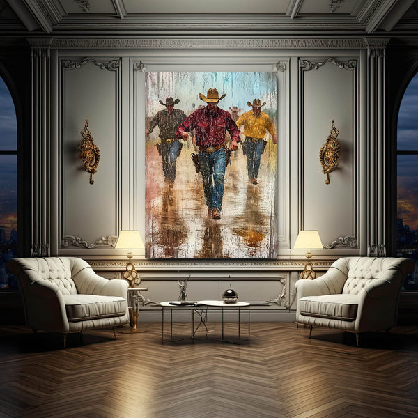 Cool Wall Art Cowboy Grit | MusaArtGallery™