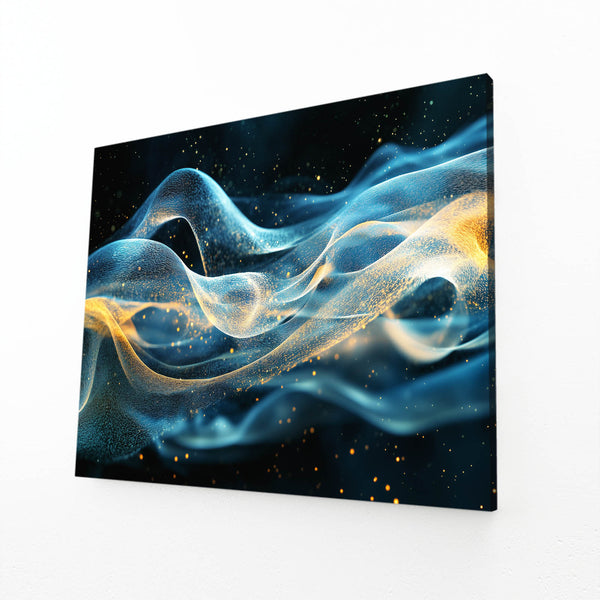 Cool Wall Art Ethereal Waves | MusaArtGallery™