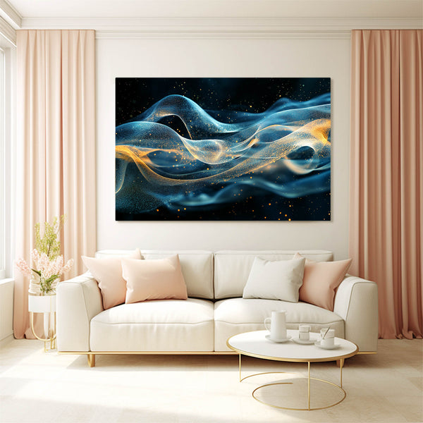 Cool Wall Art Ethereal Waves | MusaArtGallery™