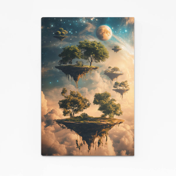 Cool Wall Art Floating Island Dreamscape | MusaArtGallery™