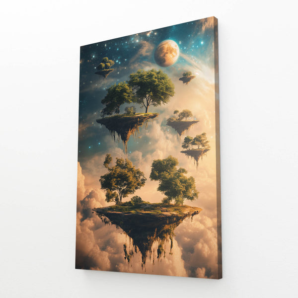 Cool Wall Art Floating Island Dreamscape | MusaArtGallery™