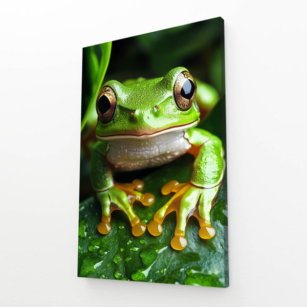 Cool Wall Art Frog Serenity | MusaArtGallery™