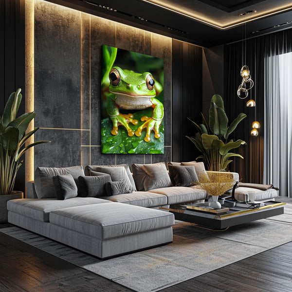 Cool Wall Art Frog Serenity | MusaArtGallery™