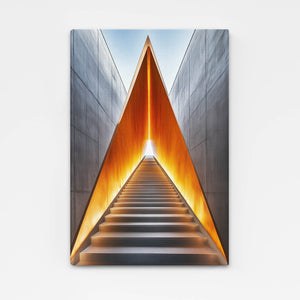 Cool Wall Art Geometric Pathway | MusaArtGallery™