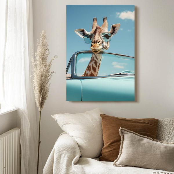 Cool Wall Art Giraffe Style | MusaArtGallery™