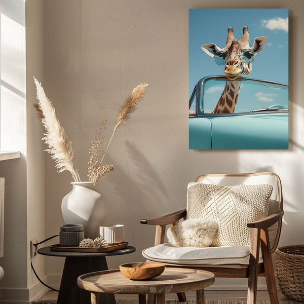 Cool Wall Art Giraffe Style | MusaArtGallery™