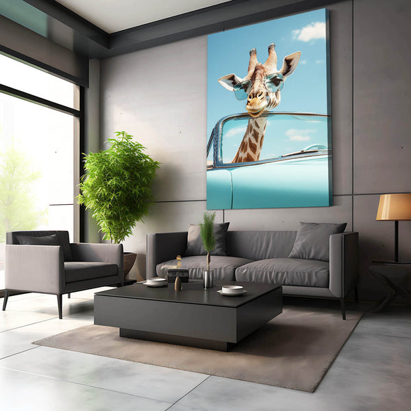 Cool Wall Art Giraffe Style | MusaArtGallery™