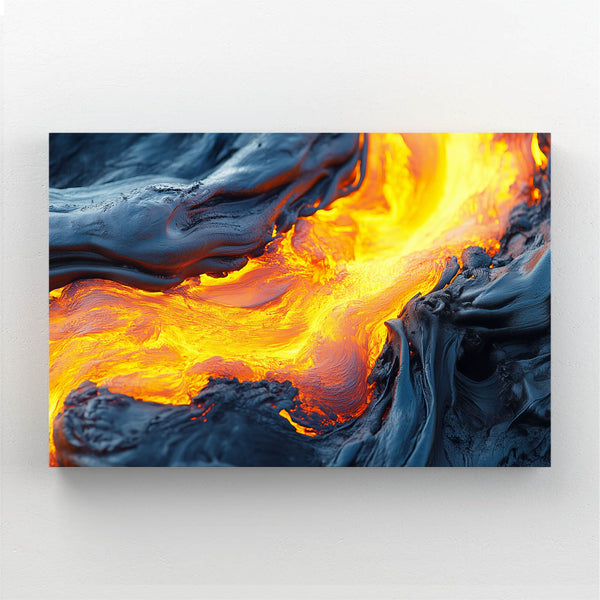 Cool Wall Art Lava Flow | MusaArtGallery™