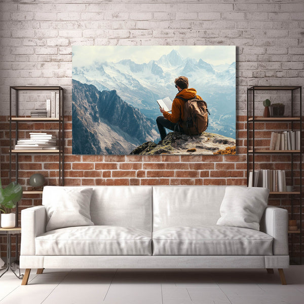 Cool Wall Art Mountain Reflection | MusaArtGallery™