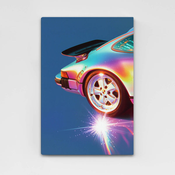 Cool Wall Art Neon Car Energy | MusaArtGallery™