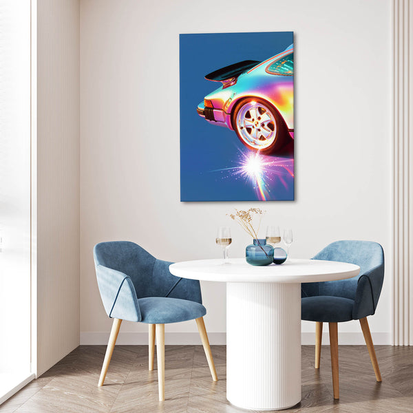 Cool Wall Art Neon Car Energy | MusaArtGallery™