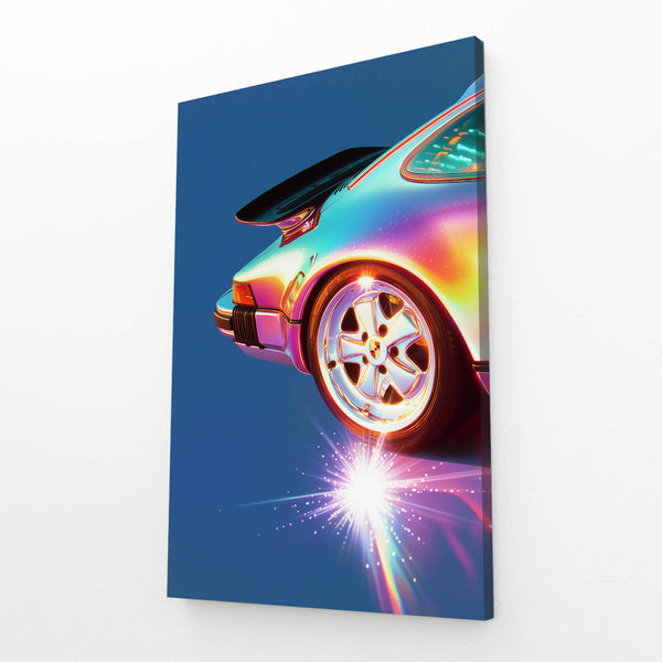 Cool Wall Art Neon Car Energy | MusaArtGallery™