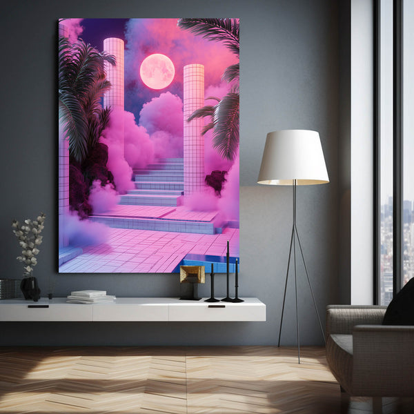 Cool Wall Art Neon Dreamscape | MusaArtGallery™