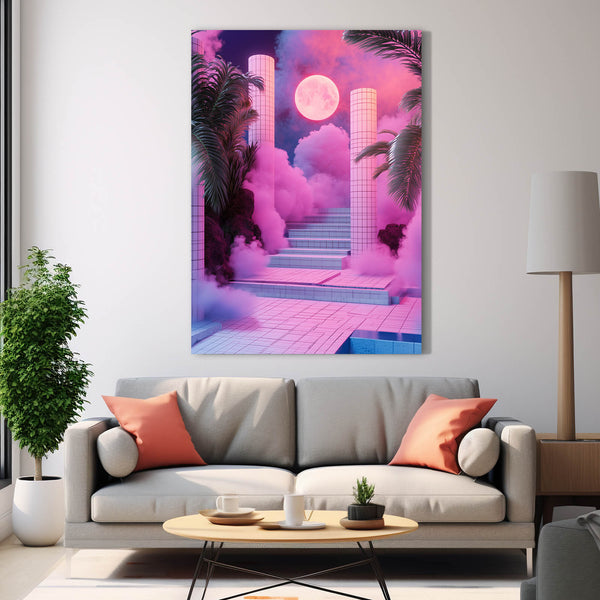 Cool Wall Art Neon Dreamscape | MusaArtGallery™