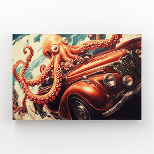 Cool Wall Art Octopus Joyride | MusaArtGallery™