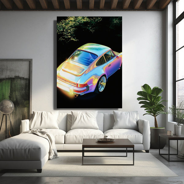 Cool Wall Art Retro Porsche | MusaArtGallery™