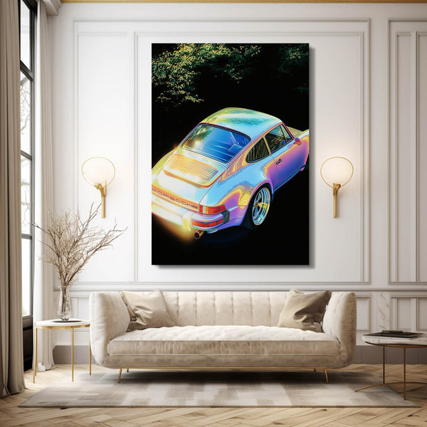 Cool Wall Art Retro Porsche | MusaArtGallery™