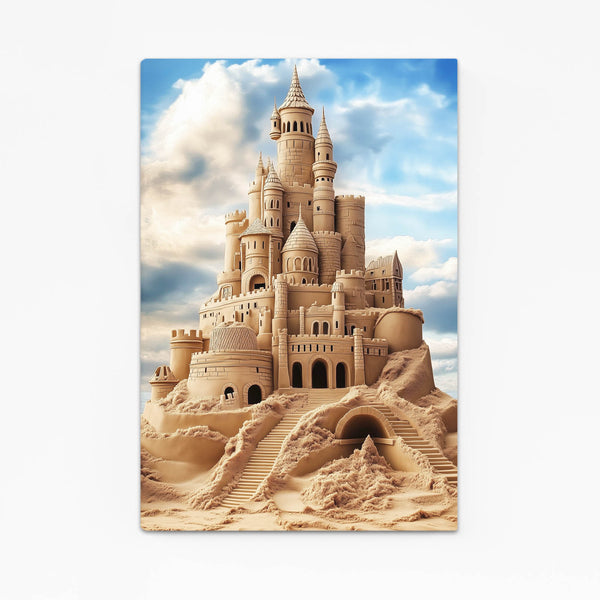 Cool Wall Art Sandcastle Dream | MusaArtGallery™