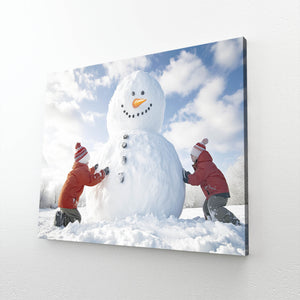 Cool Wall Art Snowman Fun | MusaArtGallery™