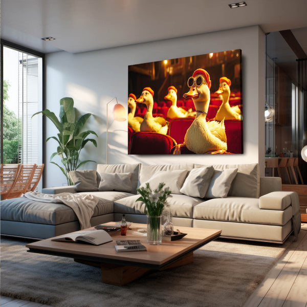 Cool Wall Art Stylish Ducks | MusaArtGallery™