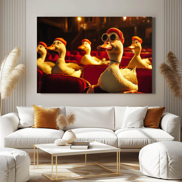 Cool Wall Art Stylish Ducks | MusaArtGallery™