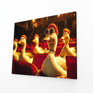 Cool Wall Art Stylish Ducks | MusaArtGallery™