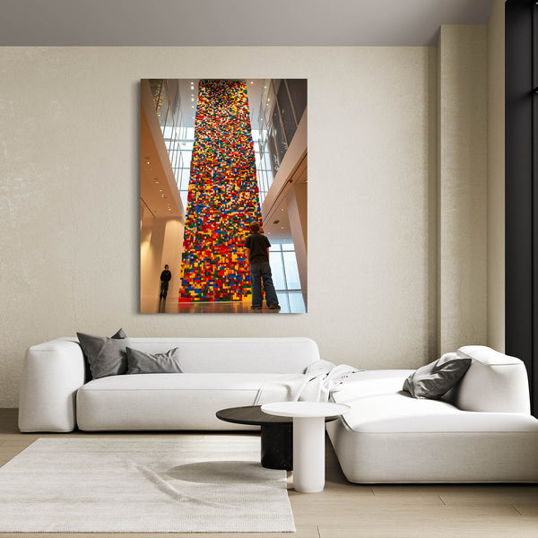 Cool Wall Art Tower of Color | MusaArtGallery™