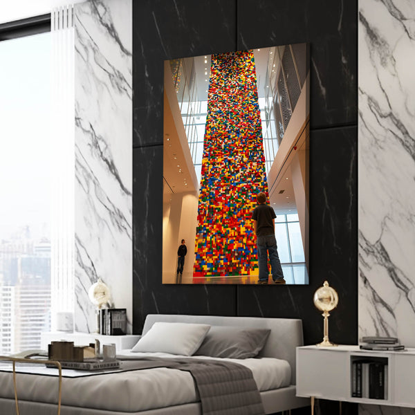 Cool Wall Art Tower of Color | MusaArtGallery™